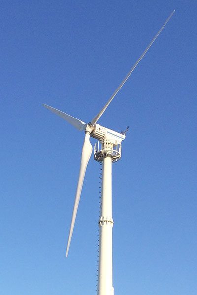 Větrná elektrárna horizontální